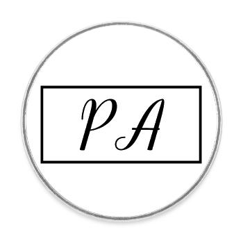PA Proud Graduated Physician Assistant Student - Round  fridge magnet - white - Front