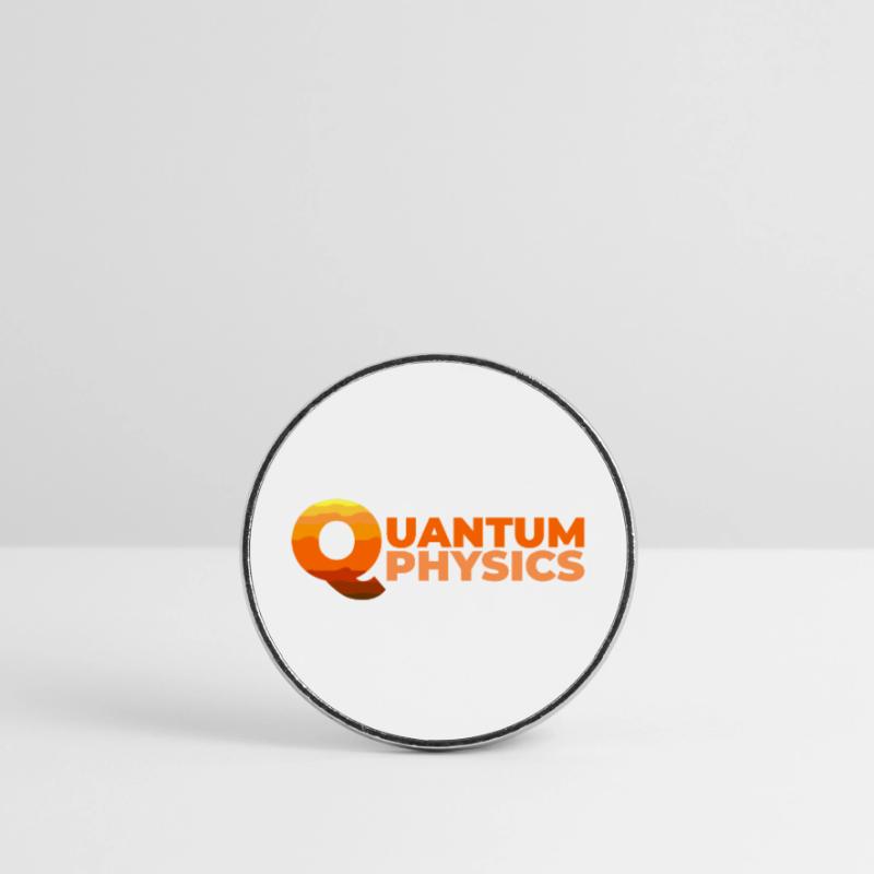 Quantum Physics Round  fridge magnet
