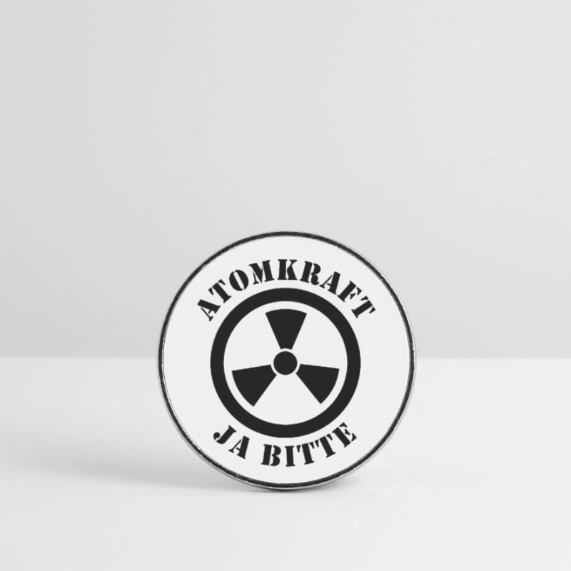 Atomkraft, Ja bitte Runder Kühlschrankmagnet