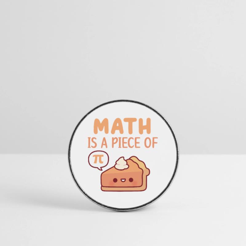 Cute Pie Math ist ein Stück Kuchen oder Pi Runder Kühlschrankmagnet