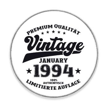 30e anniversaire légende millésime 1994 millésime - Magnet rond - blanc - Devant