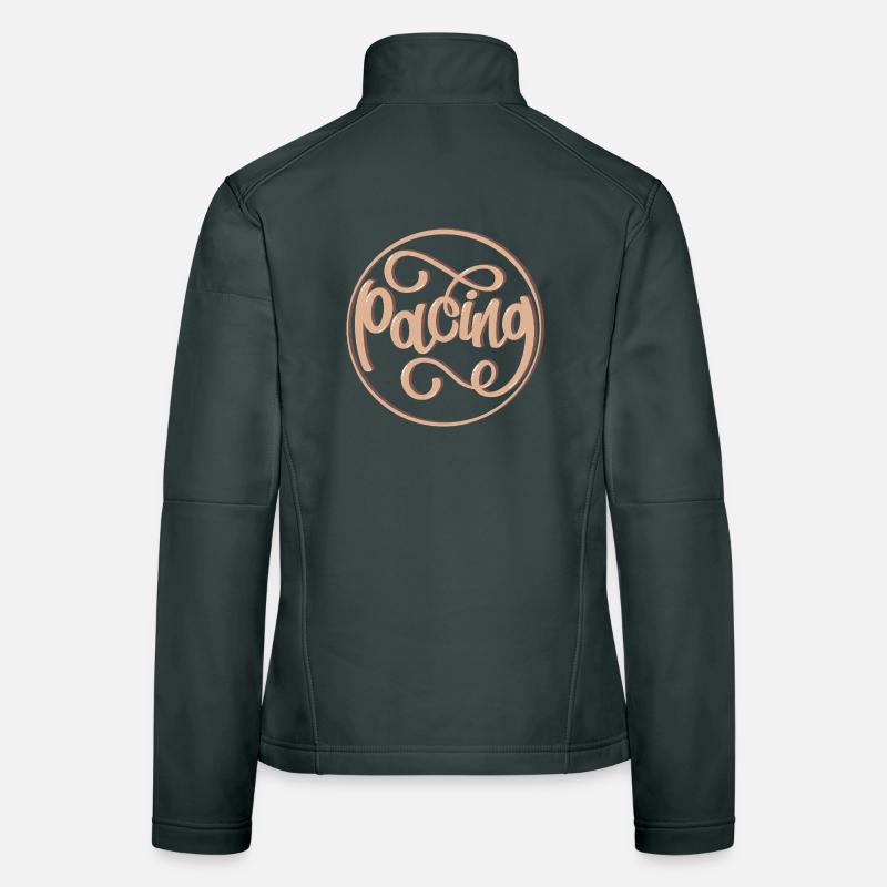 Pacing - Frauen Softshelljacke - Dunkelgrau