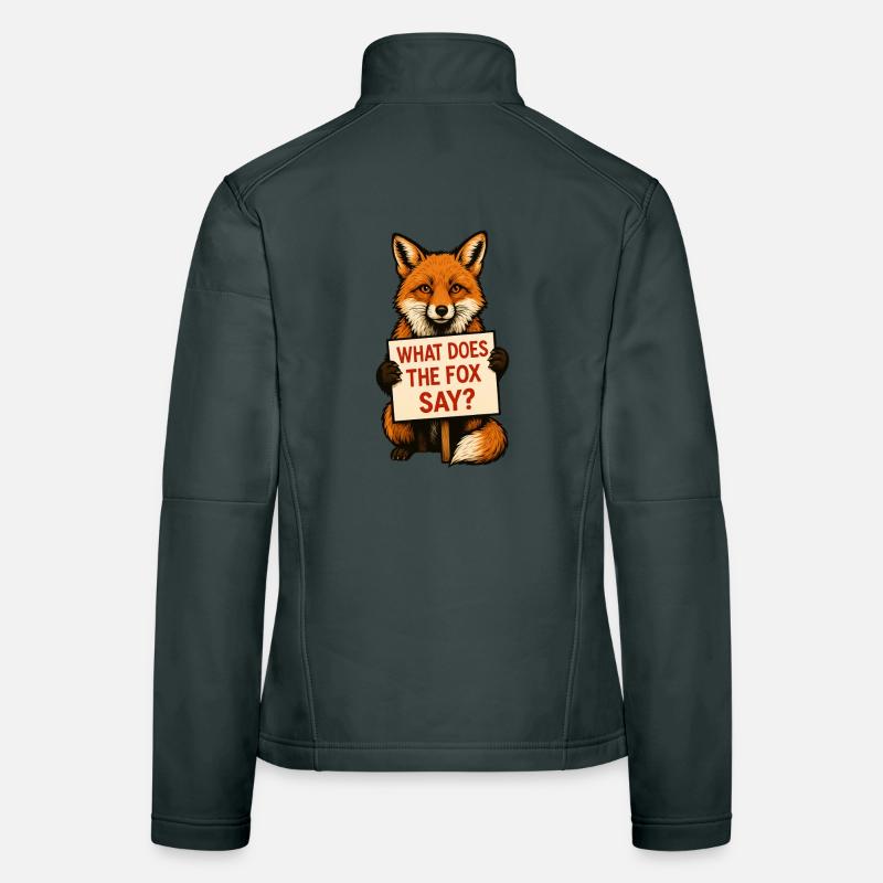 Fox | What does the fox say? Women's Softshell Jacket