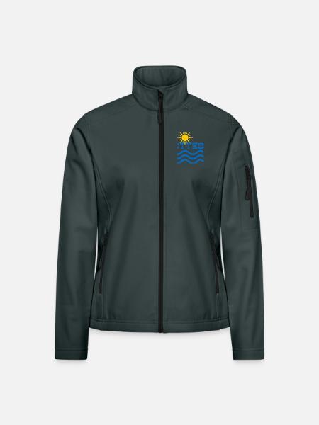 Kottes Sun Waves  - Women's Softshell Jacket - mouse grey - Front