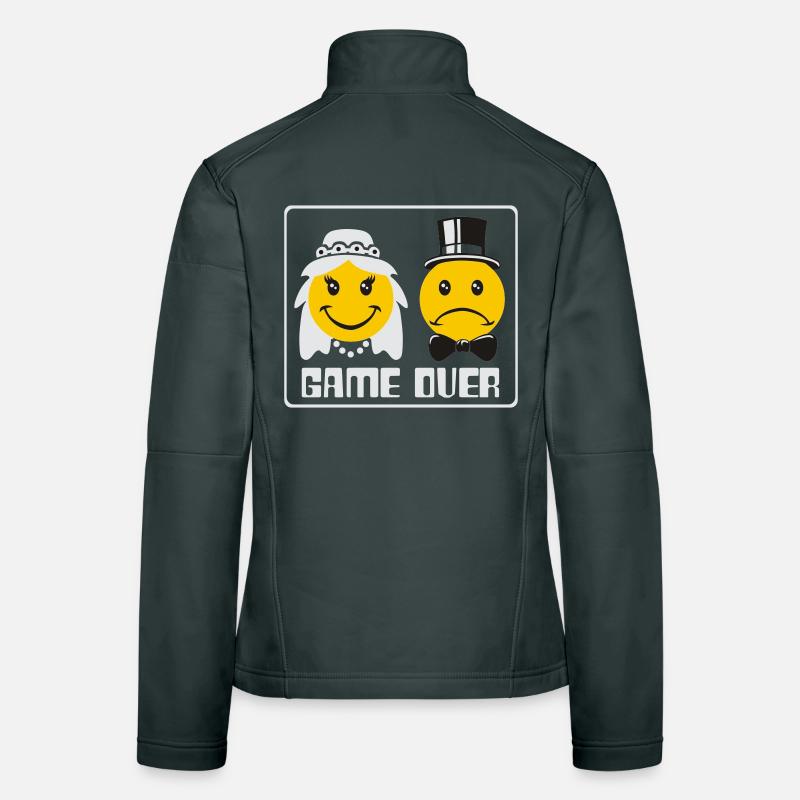 Game over flex Veste en tissu softshell Femme