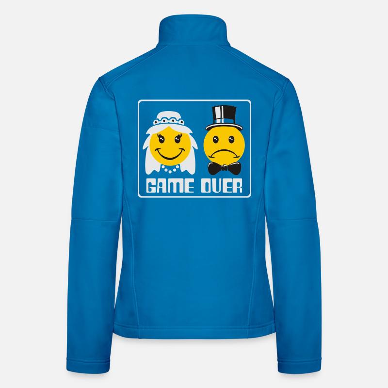 Game over flex Frauen Softshelljacke