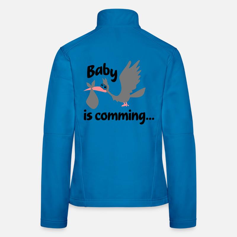 bébé Veste en tissu softshell Femme