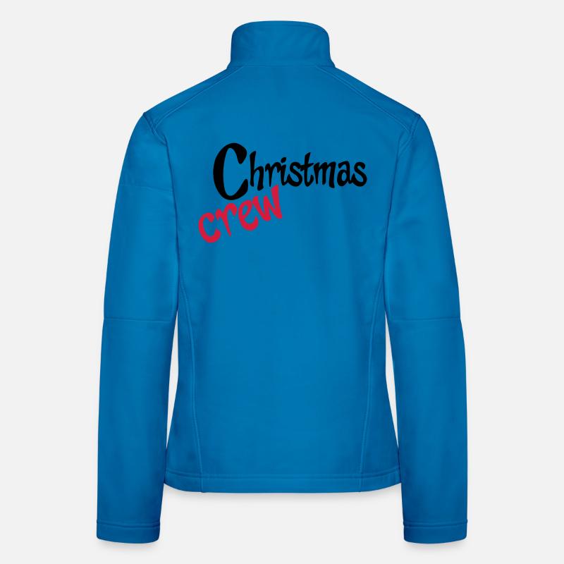 Weihnachten Frauen Softshelljacke