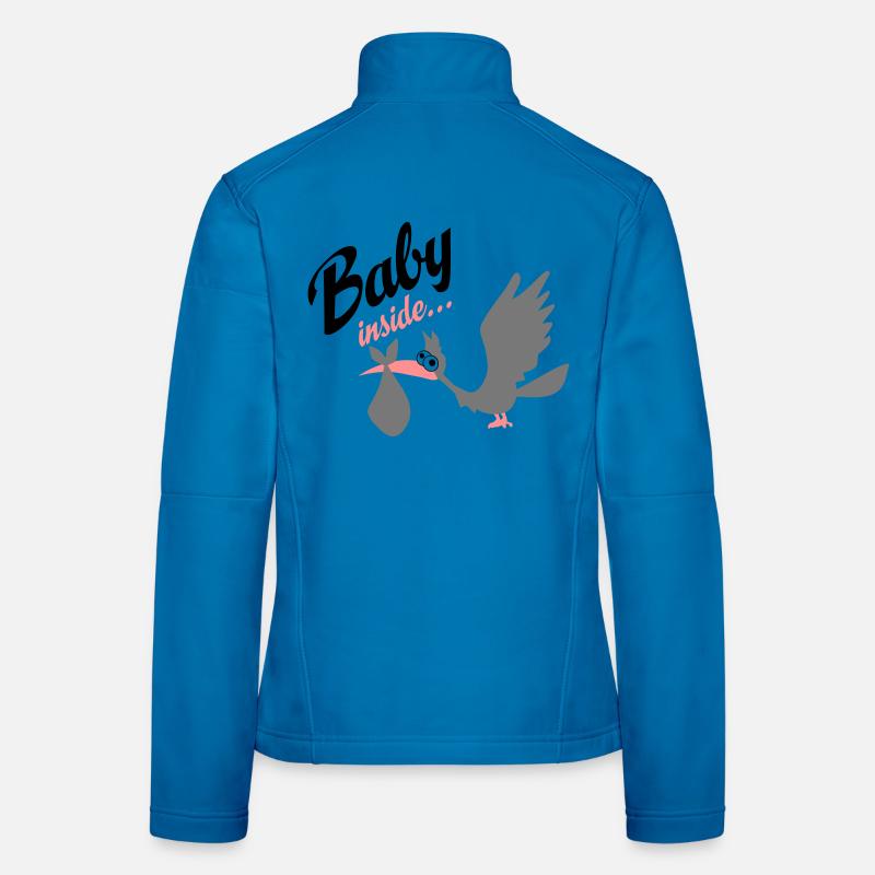 bébé Veste en tissu softshell Femme