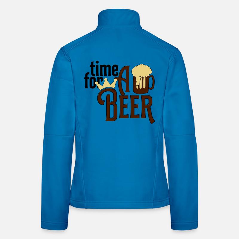 beer Women's Softshell Jacket