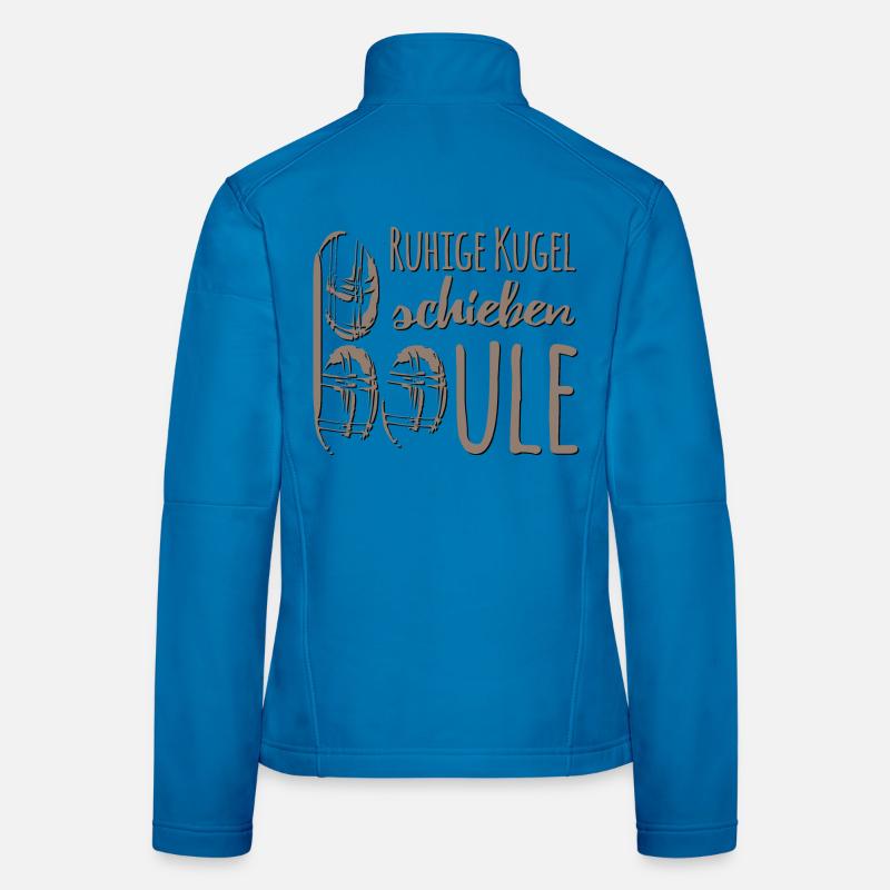 Play boules Quiet ball push PETANQUE Women's Softshell Jacket