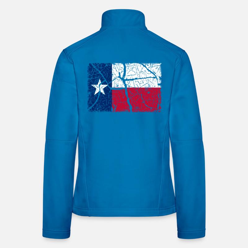 Texas Vintage Veste en tissu softshell Femme