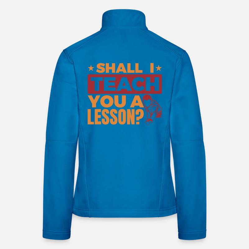 Funny billiard saying Women's Softshell Jacket