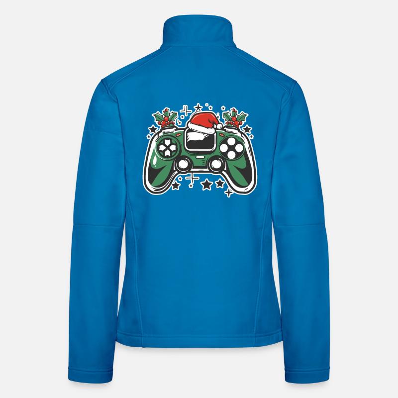 Jeux de Noël Veste en tissu softshell Femme