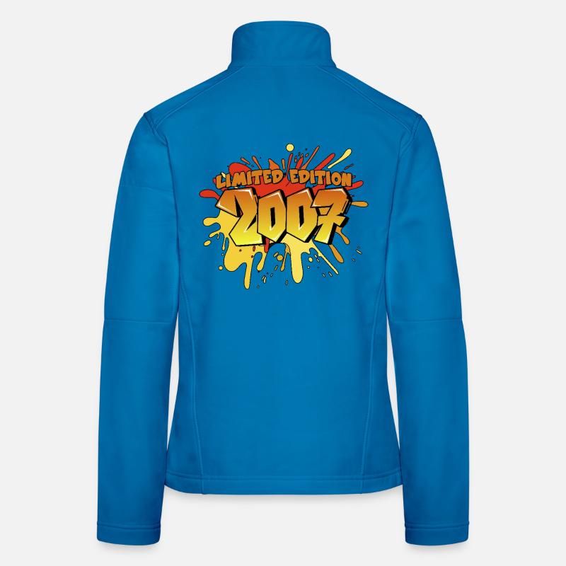 Edition limitée 2007 Graffiti Birthday Party Veste en tissu softshell Femme