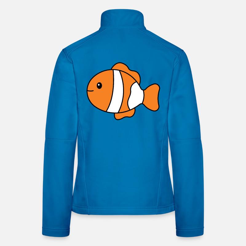 Tropical Clownfish Women's Softshell Jacket