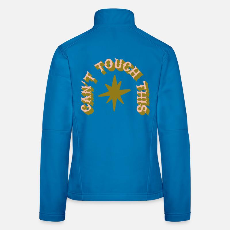 Can’t Touch This - Humour de cactus Veste en tissu softshell Femme