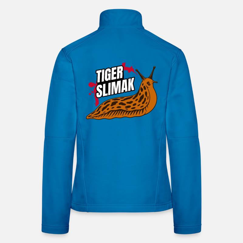 Tiger Ślimak – Das härteste Tier Polens - Frauen Softshelljacke - Lichtblau