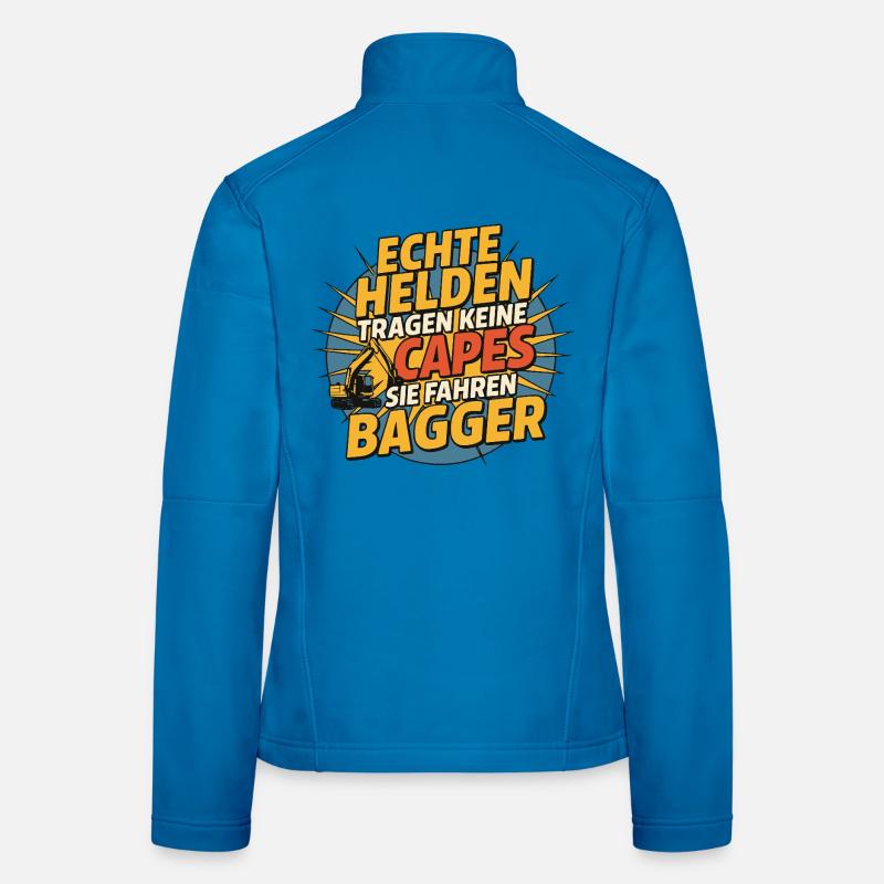 Real heroes ride BaggeR Women's Softshell Jacket