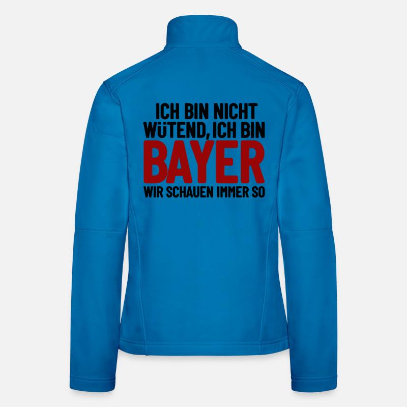 I'm not angry - I'm Bavarian Women's Softshell Jacket