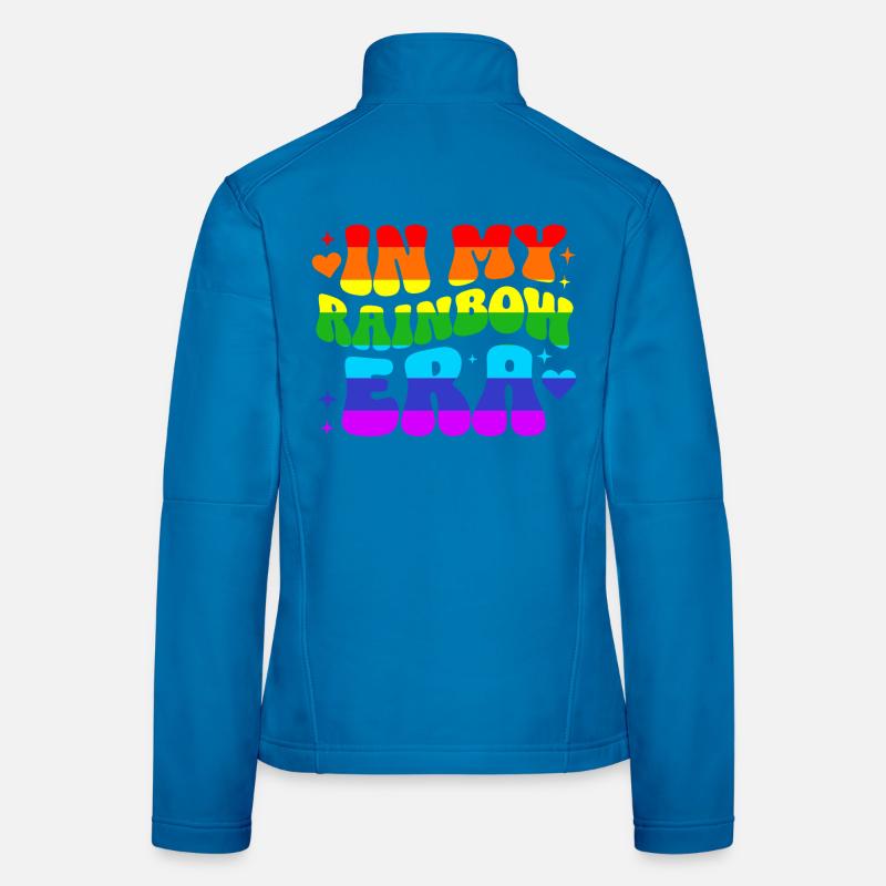 Pride Gift LGBTQ Rainbow Diversity Women's Softshell Jacket