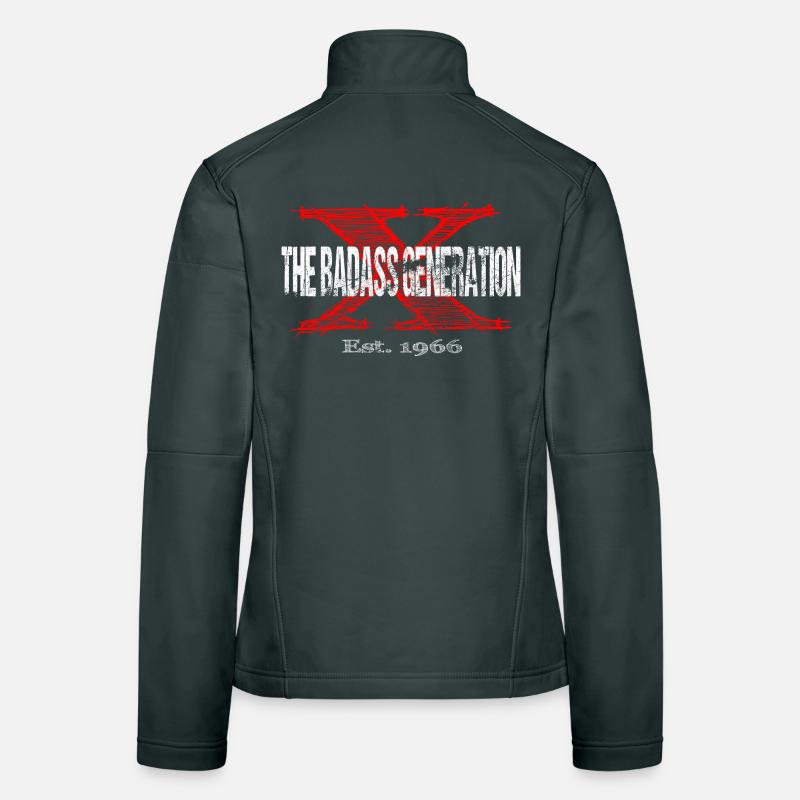 Generation X 1966 Retro Women's Softshell Jacket