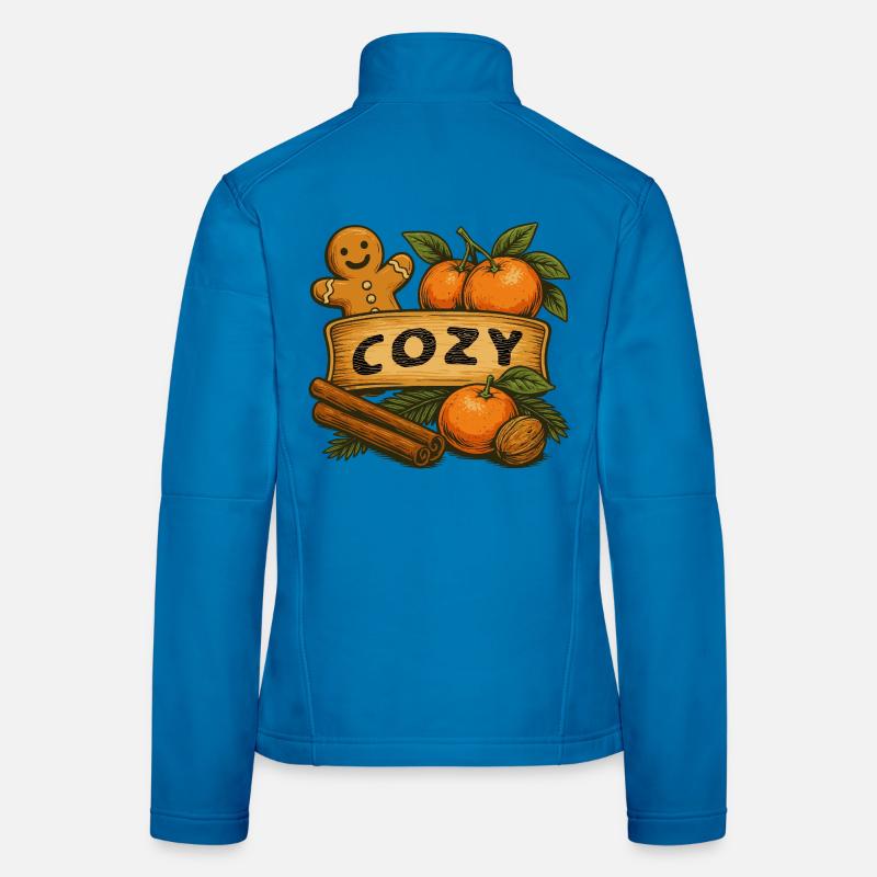 Cozy Winter Design Frauen Softshelljacke