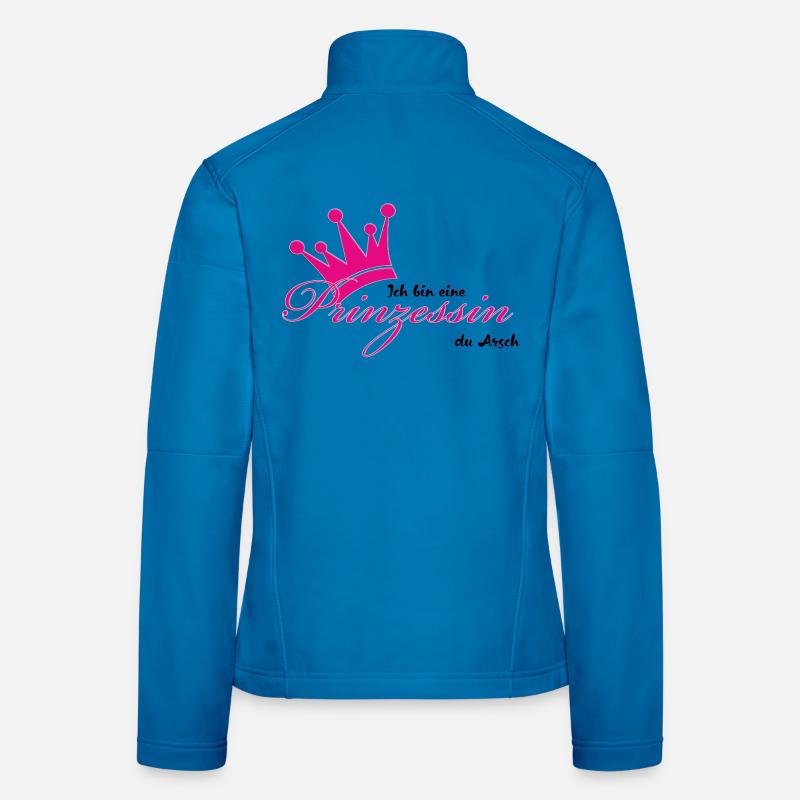ich bin eine Prinzessin  Frauen Softshelljacke
