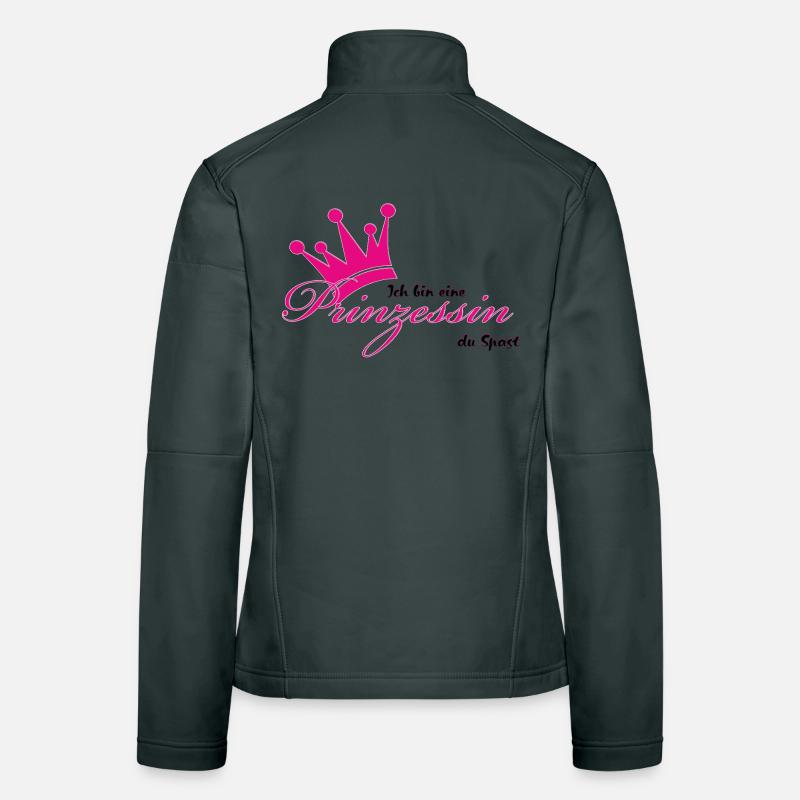 Ich bin eine Prinzessin Frauen Softshelljacke
