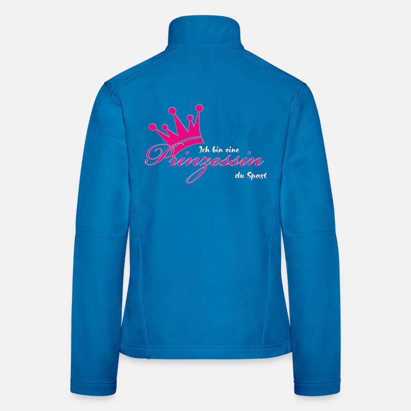 Je suis une princesse Veste en tissu softshell Femme