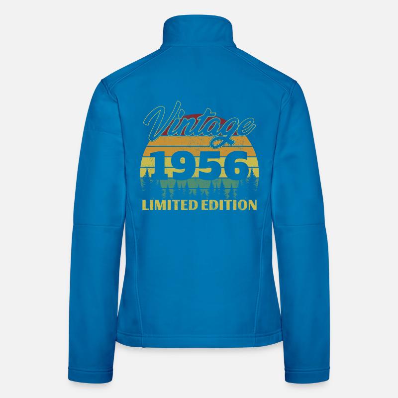 1956 Vintage Retro Geburtstagsgeschenk Frauen Softshelljacke