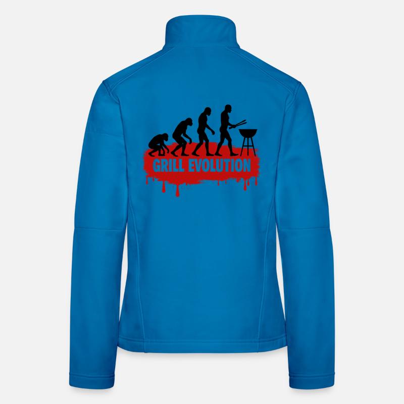 Évolution du grill Veste en tissu softshell Femme