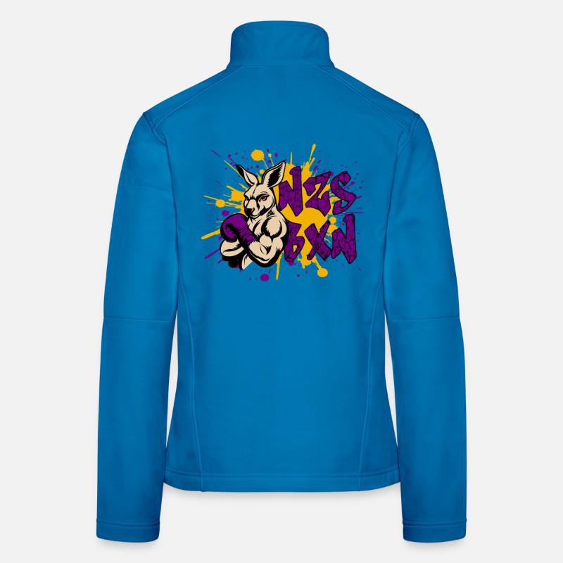 NZS BXN Graffiti – Antifascist Statement Women's Softshell Jacket