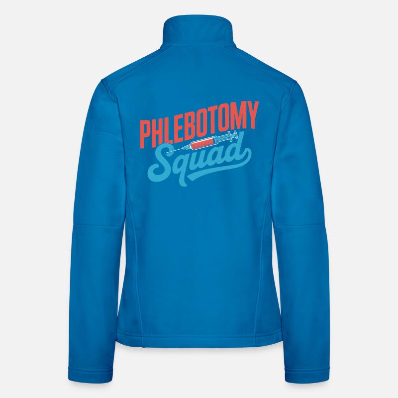 Phlebotomy Squad Women's Softshell Jacket