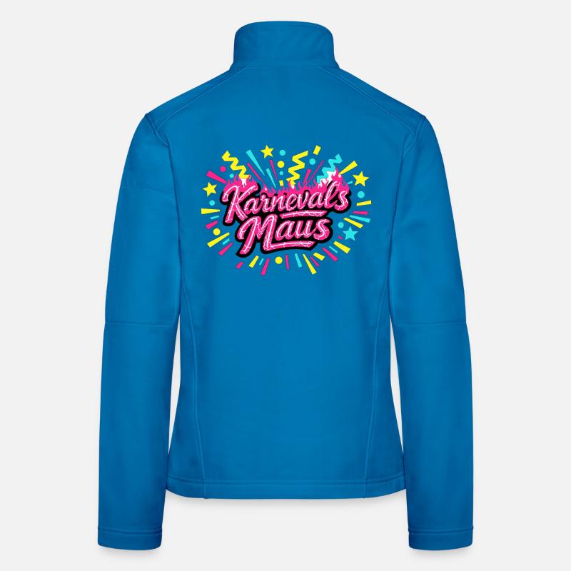 Souris de Carnaval - Cadeau de Carnaval Veste en tissu softshell Femme