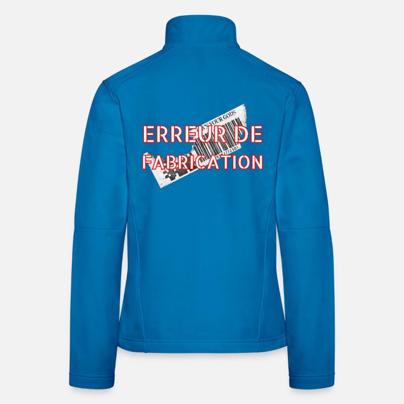 HERSTELLUNGSFEHLER Frauen Softshelljacke
