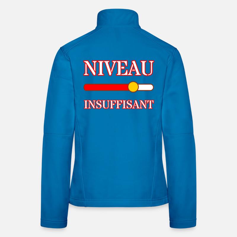  LE DIAGNOSTIC Veste en tissu softshell Femme