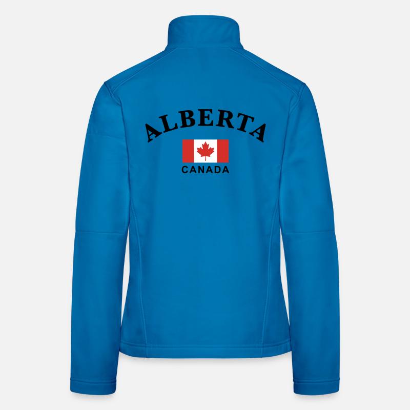 Alberta, Canada Women's Softshell Jacket