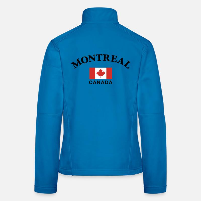 Montreal, Canada Women's Softshell Jacket