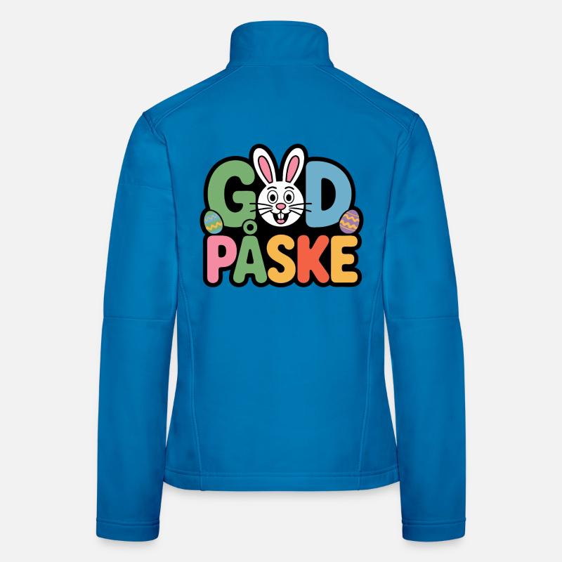 Cute Easter Bunny Women's Softshell Jacket