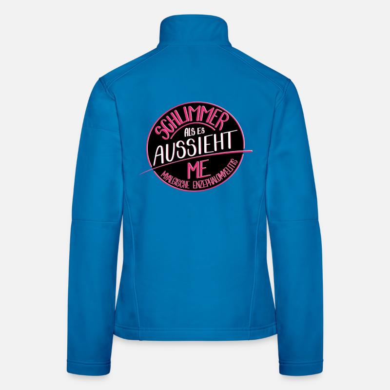 Schlimmer als es aussieht, M.E. Frauen Softshelljacke