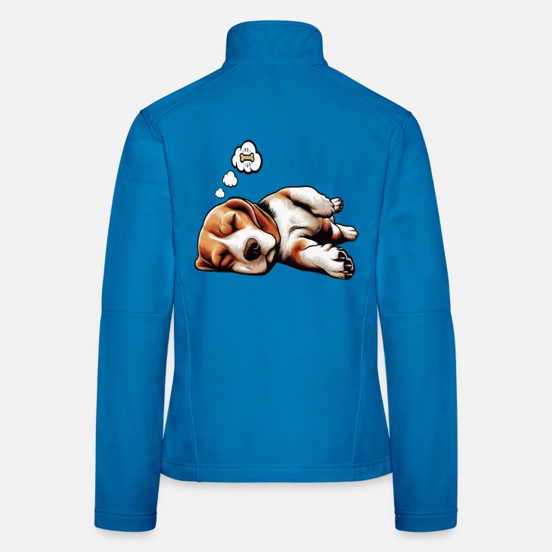 Beagle Propriétaire de Beagle Propriétaire de Beagle chien beagle Veste en tissu softshell Femme