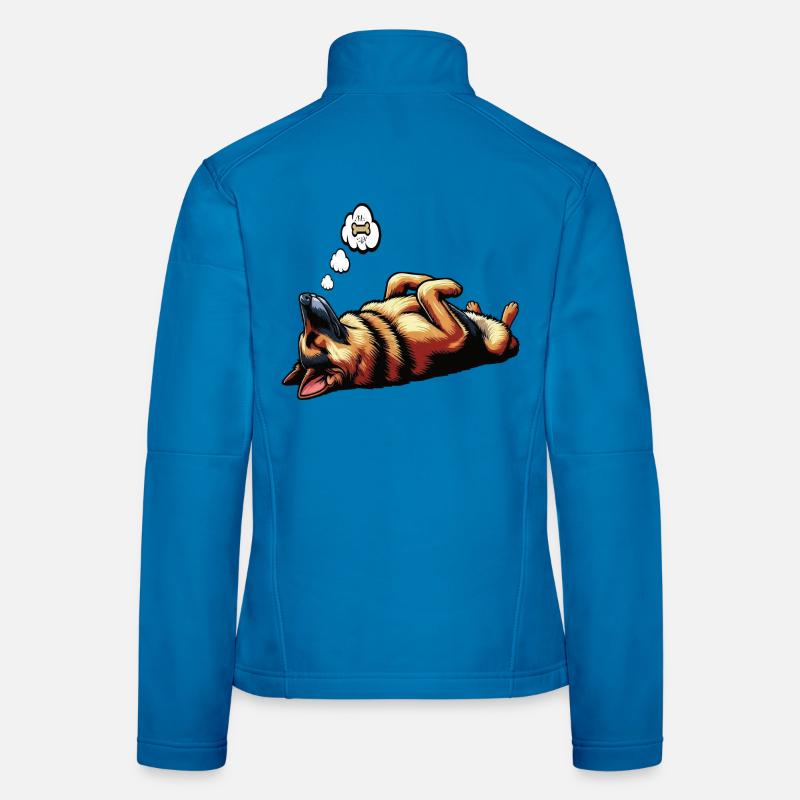 Deutscher Schäferhund Schäferhunde Schäferhunde Frauen Softshelljacke