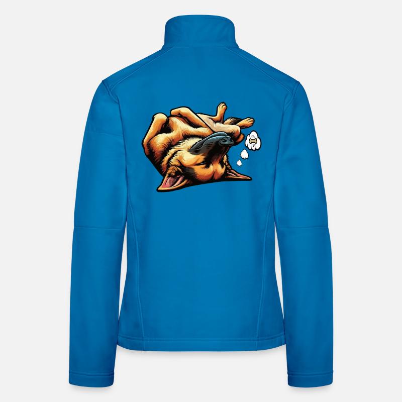 Deutscher Schäferhund Schäferhunde Schäferhunde Frauen Softshelljacke