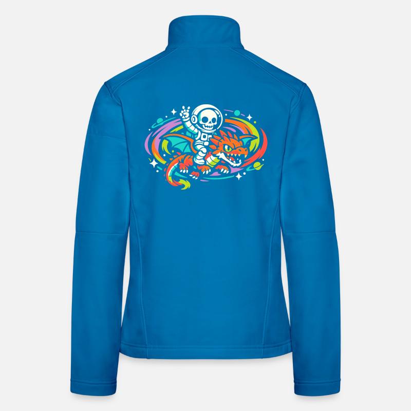 Space Dragon Women's Softshell Jacket