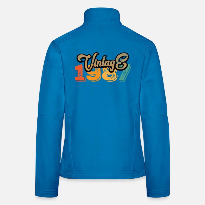 Millésime 1987 Veste en tissu softshell Femme