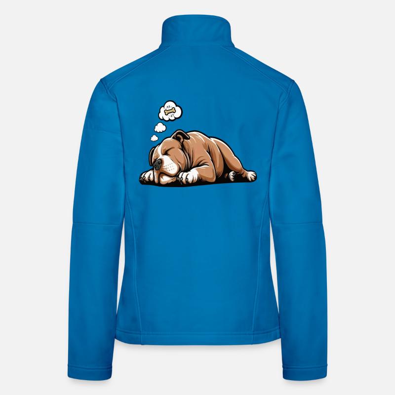 American Bully Bully Bully Bullys Propriétaire de Bully Veste en tissu softshell Femme