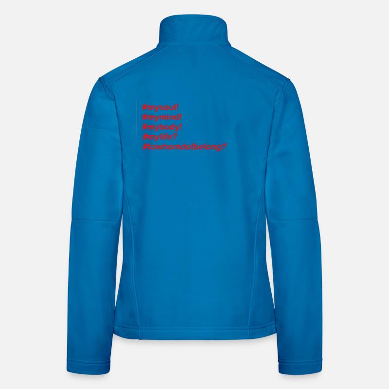 Seelen-Hashtag Kollektion Frauen Softshelljacke