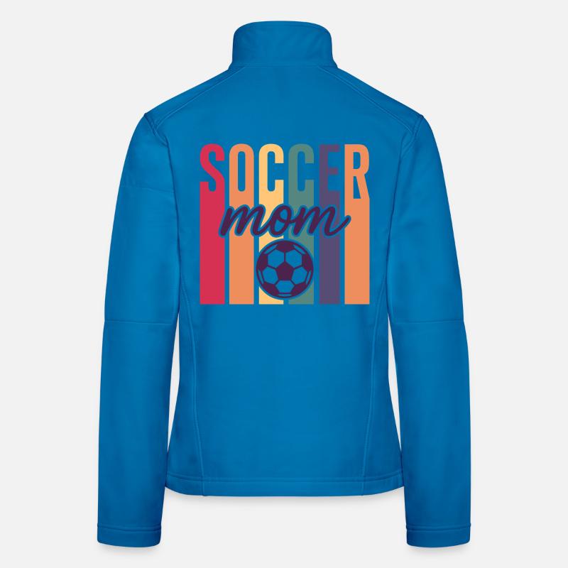 Fußball Mutter Frauen Softshelljacke