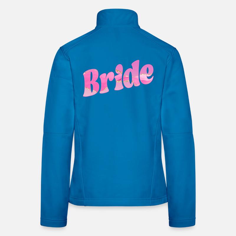 Mariage de mariée Veste en tissu softshell Femme